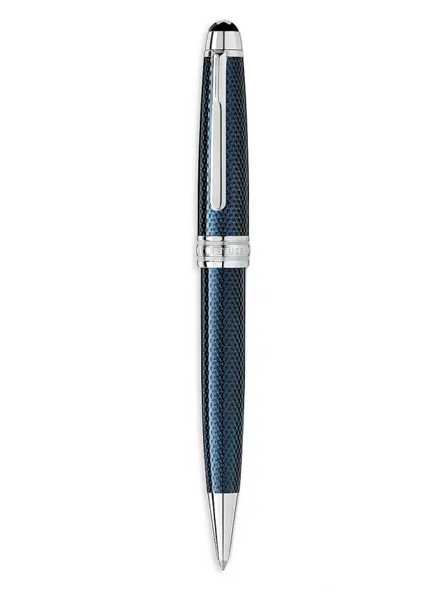 Montblanc Meisterstück Solitaire Blue Hour Midsize Ballpoint Pen - Blue