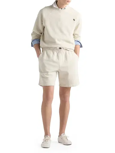 Prada Men's Cotton Crewneck Sweatshirt - Beige Khaki - Size XXXL | Thumbnail 6 Prada Men's Cotton Crewneck Sweatshirt - Beige Khaki - Size XXXL | Thumbnail 6