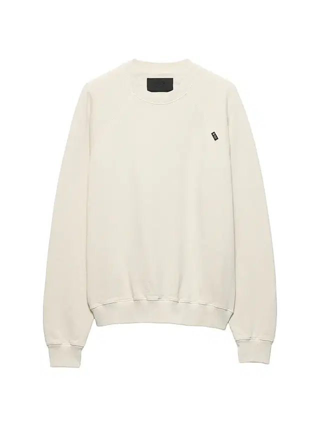 Men's Cotton Crewneck Sweatshirt - Beige Khaki
