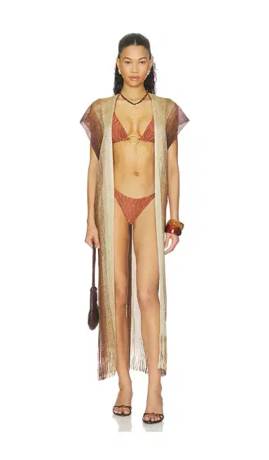Luli Fama Sunshine Addict Long Caftan | Thumbnail 2 Luli Fama Sunshine Addict Long Caftan | Thumbnail 2