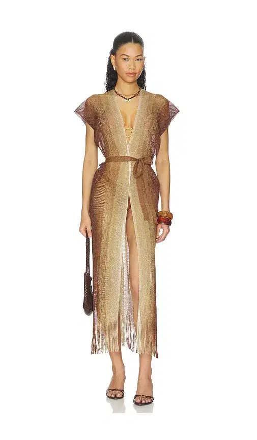 Luli Fama Sunshine Addict Long Caftan