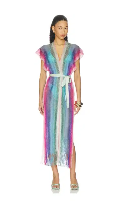 Luli Fama Sunshine Addict Long Caftan | Thumbnail 1