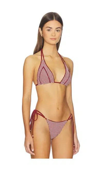Kulani Kinis Decorative Panel Halter Bikini Top | Thumbnail 2 Kulani Kinis Decorative Panel Halter Bikini Top | Thumbnail 2