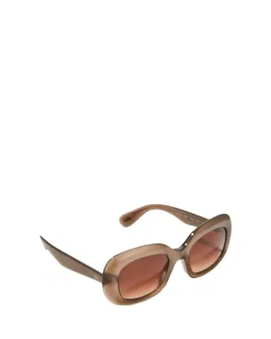 Oliver Peoples Jesson Round Semi-Transparent Acetate Sunglasses | Thumbnail 1