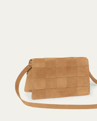 Loeffler Randall Delphine Woven Suede Crossbody Bag | Thumbnail 3 Loeffler Randall Delphine Woven Suede Crossbody Bag | Thumbnail 3