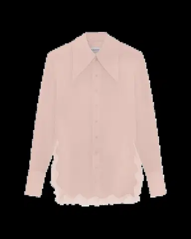 16Arlington Fiorella Lace-Trim Silk Shirt | Thumbnail 2 16Arlington Fiorella Lace-Trim Silk Shirt | Thumbnail 2