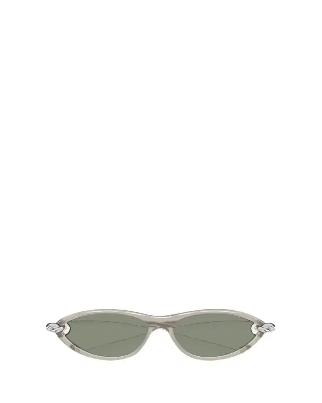 Bottega Veneta Knot 56mm Acetate & Metal Cat-Eye Sunglasses