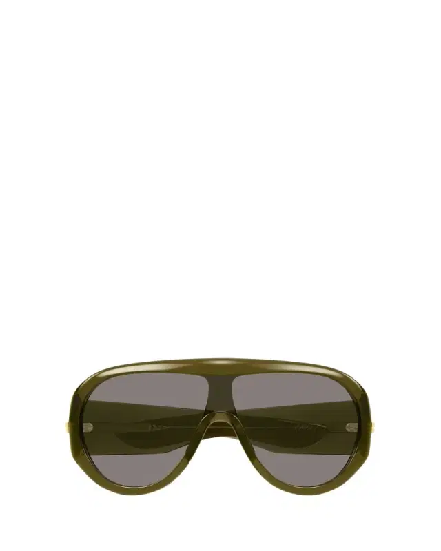 Bottega Veneta Shield Acetate Sunglasses