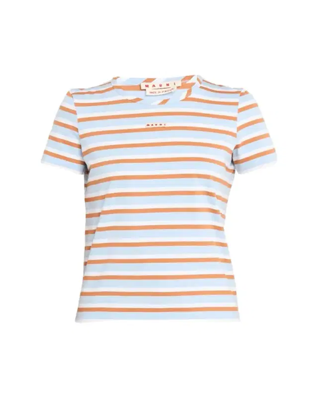 Striped Cotton Short-Sleeve T-Shirt