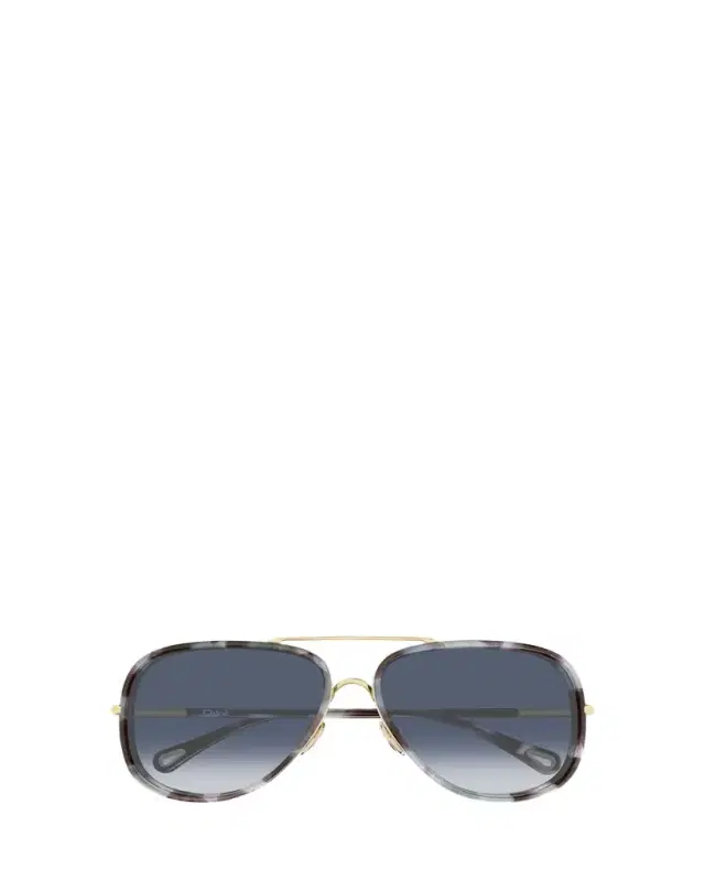 Chloe 53mm Gradient Aviator Sunglasses