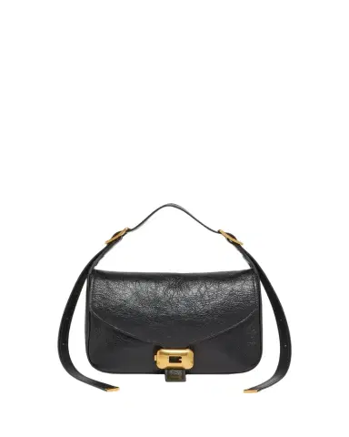 Balenciaga Clicca B-Buckle Leather Shoulder Bag | Thumbnail 1 Balenciaga Clicca B-Buckle Leather Shoulder Bag | Thumbnail 1