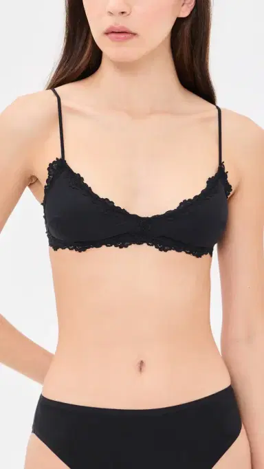 Free People Charlie Bralette Black M | Thumbnail 2
