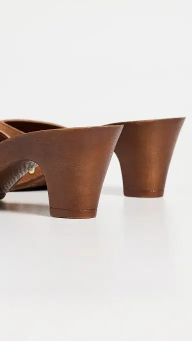 Dolce Vita Averie Nubuck Leather Clogs Brown | Thumbnail 4