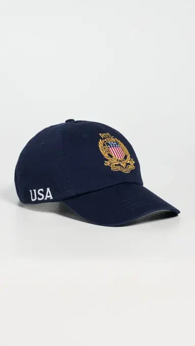 Polo Ralph Lauren United States of America Classic Twill Baseball Cap Newport Navy One Size | Thumbnail 2 Polo Ralph Lauren United States of America Classic Twill Baseball Cap Newport Navy One Size | Thumbnail 2