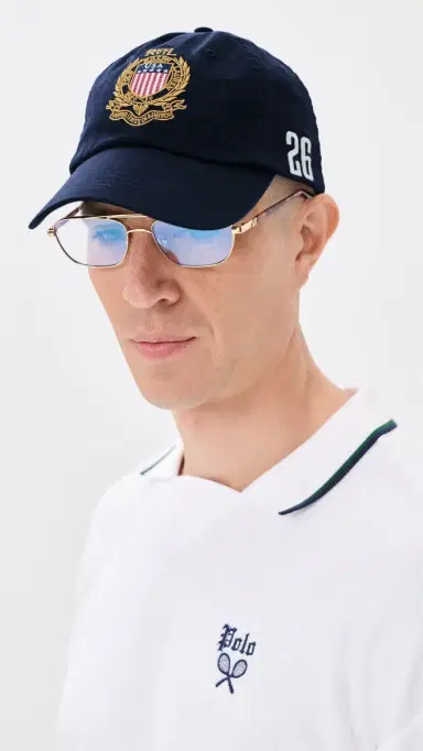 Polo Ralph Lauren United States of America Classic Twill Baseball Cap Newport Navy One Size | Thumbnail 4 Polo Ralph Lauren United States of America Classic Twill Baseball Cap Newport Navy One Size | Thumbnail 4