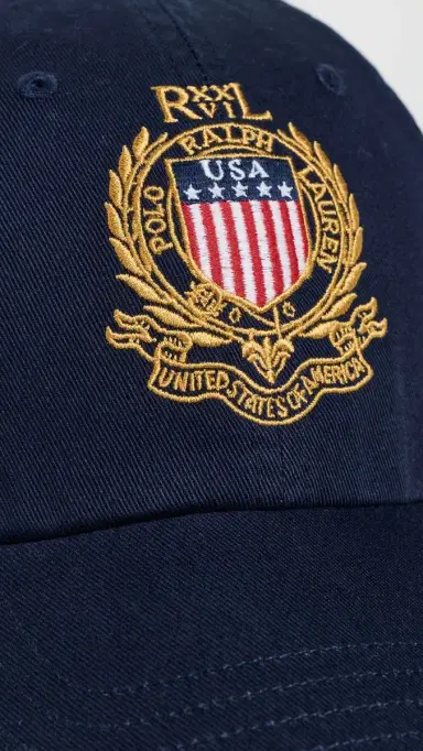 Polo Ralph Lauren United States of America Classic Twill Baseball Cap Newport Navy One Size | Thumbnail 6 Polo Ralph Lauren United States of America Classic Twill Baseball Cap Newport Navy One Size | Thumbnail 6