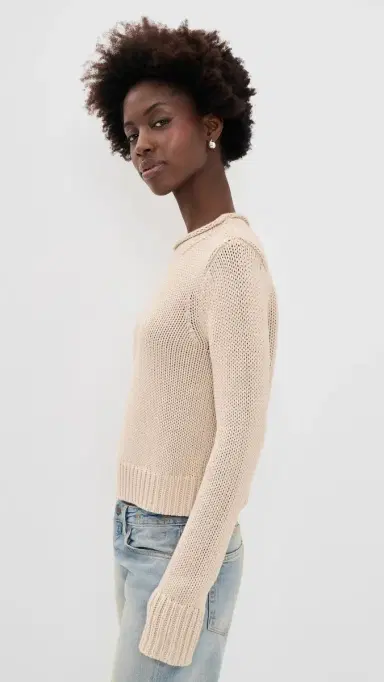 La Ligne Solid Mini Marina Sweater and | Thumbnail 4