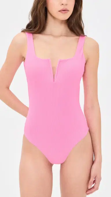 BEACH RIOT Tropez One Piece Prism Pink | Thumbnail 2