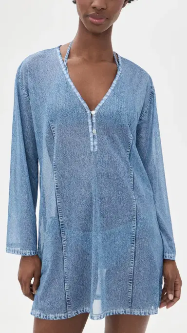 rag & bone Miramar Mesh Coverup Dress inetta | Thumbnail 2 rag & bone Miramar Mesh Coverup Dress inetta | Thumbnail 2