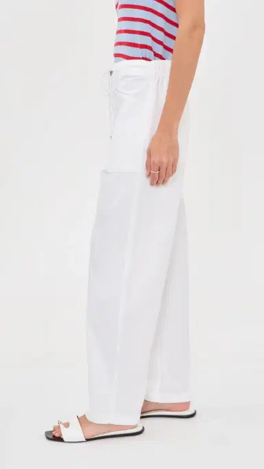 DAZE Villa Drawstring Barrel Pants Lamb | Thumbnail 4 DAZE Villa Drawstring Barrel Pants Lamb | Thumbnail 4