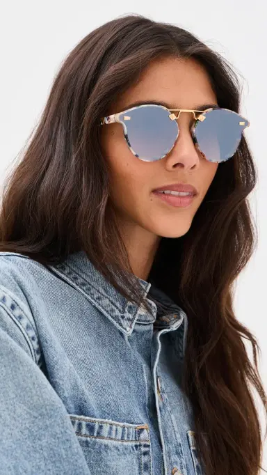 Krewe STL Nylon Sunglasses Gelato 24k Mirrored One Size | Thumbnail 3 Krewe STL Nylon Sunglasses Gelato 24k Mirrored One Size | Thumbnail 3