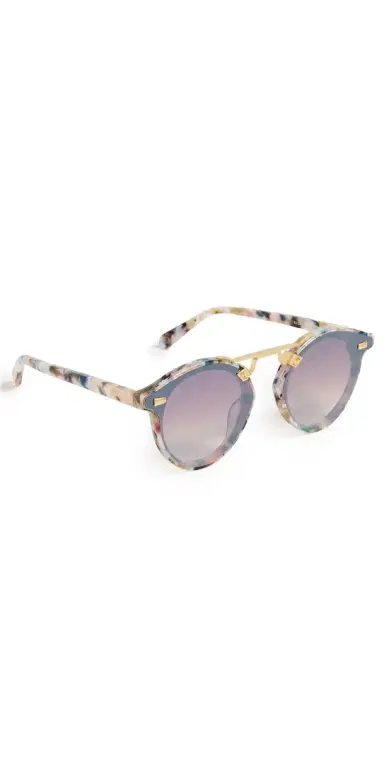 Krewe STL Nylon Sunglasses Gelato 24k Mirrored One Size | Thumbnail 1 Krewe STL Nylon Sunglasses Gelato 24k Mirrored One Size | Thumbnail 1