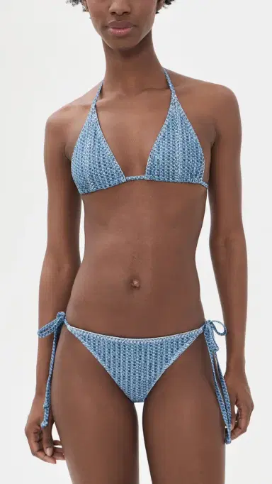 rag & bone Miramar Triangle String Bikini Top Inwaf | Thumbnail 5 rag & bone Miramar Triangle String Bikini Top Inwaf | Thumbnail 5