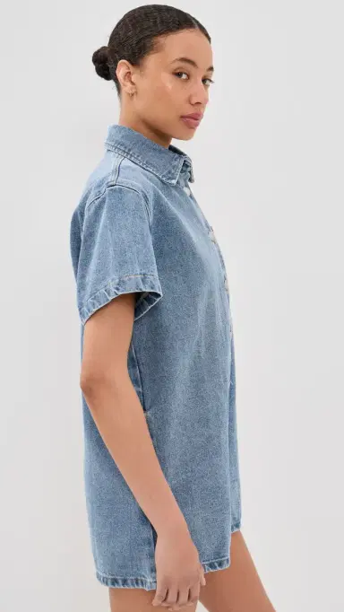 PARKE Short Sleeve Romper Vintage | Thumbnail 4