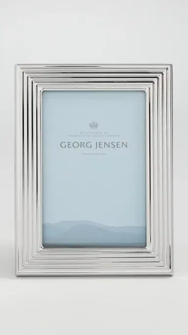 Georg Jensen Bernadotte Stainless Steel Mirror Picture Frame 4x6 | Thumbnail 4