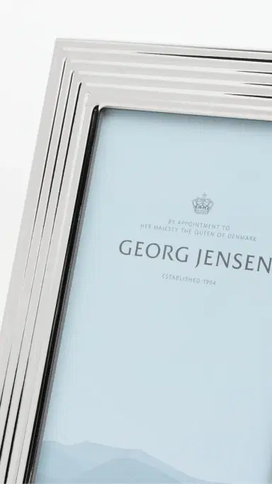 Georg Jensen Bernadotte Stainless Steel Mirror Picture Frame 4x6 | Thumbnail 5