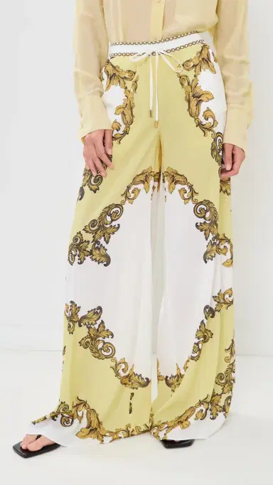 ALICE + OLIVIA Ojai Wide Leg Pants Golden Coast | Thumbnail 2