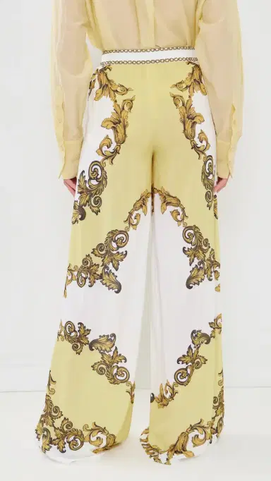 ALICE + OLIVIA Ojai Wide Leg Pants Golden Coast | Thumbnail 3
