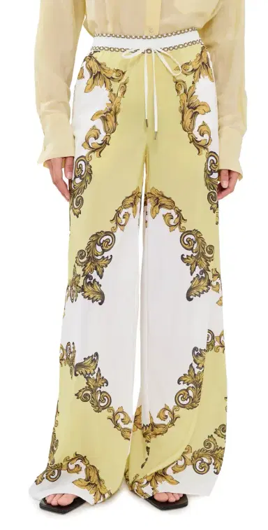 ALICE + OLIVIA Ojai Wide Leg Pants Golden Coast | Thumbnail 1