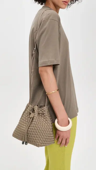 Naghedi Gramercy Medium Bucket Bag Cashmere | Thumbnail 3