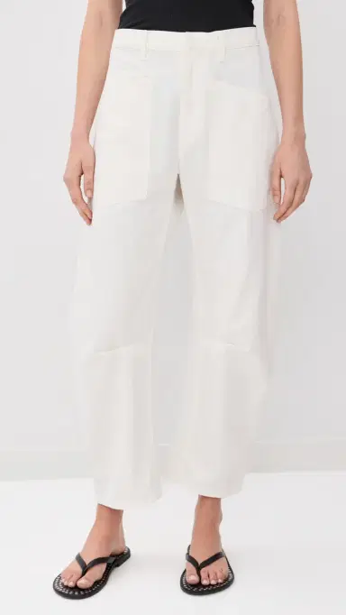 Nili Lotan Shon Pants Vintage Cream 2 | Thumbnail 2
