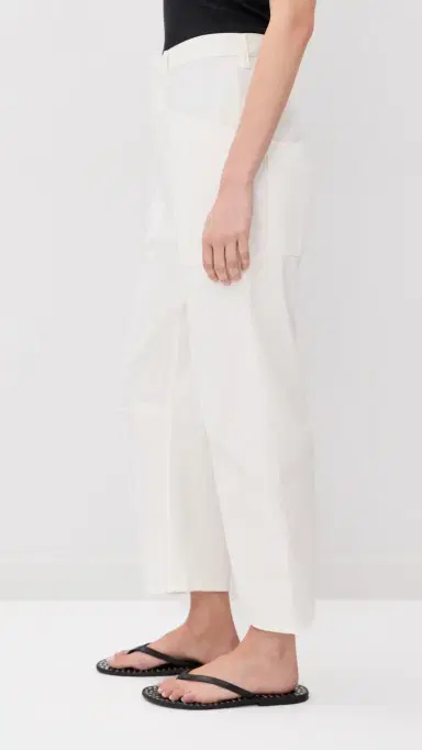 Nili Lotan Shon Pants Vintage Cream 2 | Thumbnail 4