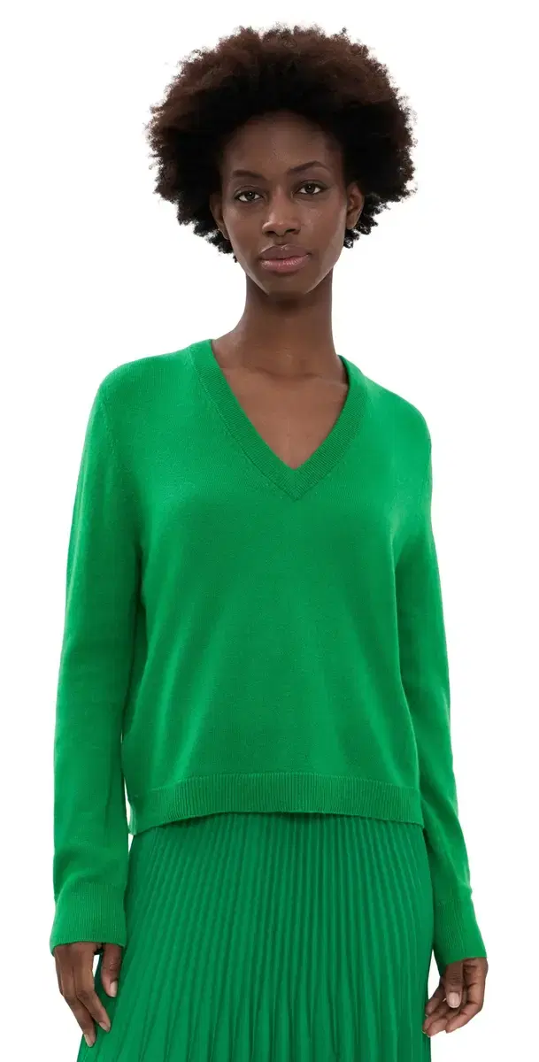 Flynn Cashmere weater Green