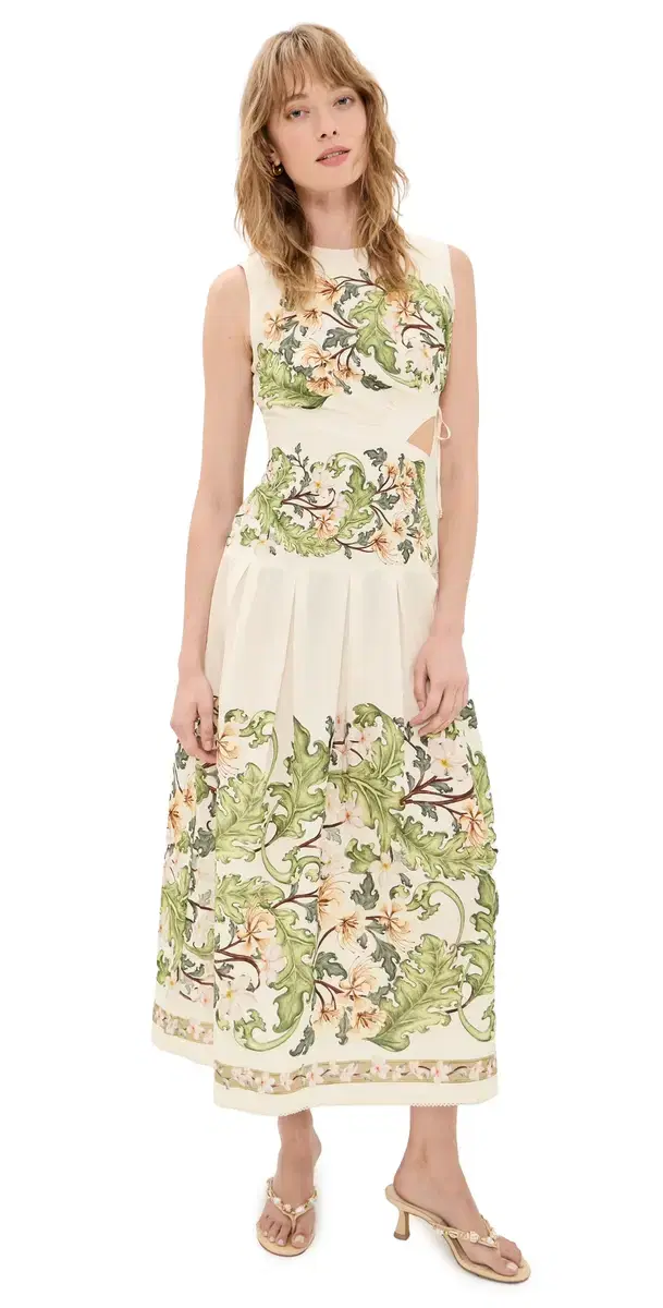 Agua by Agua Bendita Otono Anhelo Dress ulticolor