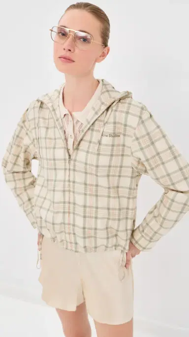 Acne Studios Hooded Check Jacket | Thumbnail 2 Acne Studios Hooded Check Jacket | Thumbnail 2