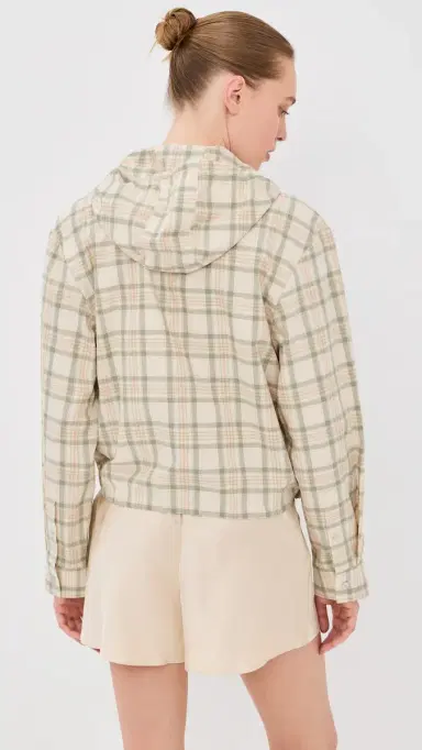 Acne Studios Hooded Check Jacket | Thumbnail 3 Acne Studios Hooded Check Jacket | Thumbnail 3
