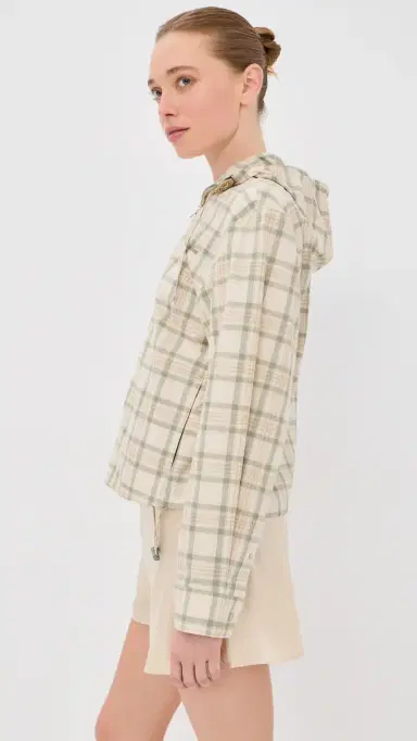 Acne Studios Hooded Check Jacket | Thumbnail 4 Acne Studios Hooded Check Jacket | Thumbnail 4
