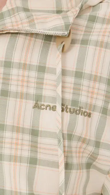 Acne Studios Hooded Check Jacket | Thumbnail 6 Acne Studios Hooded Check Jacket | Thumbnail 6