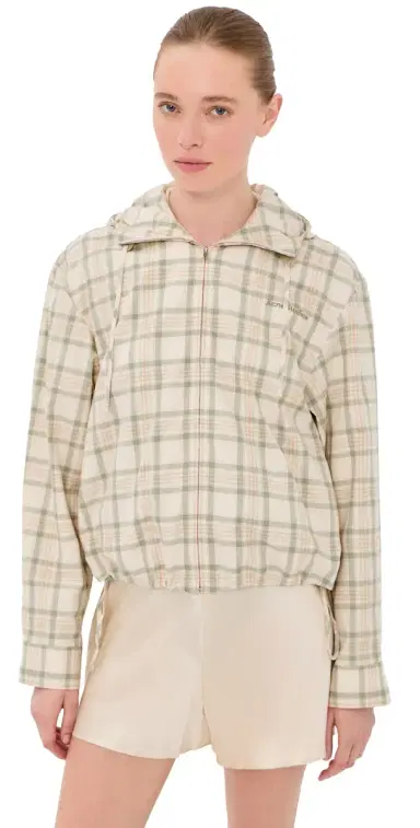 Acne Studios Hooded Check Jacket | Thumbnail 1 Acne Studios Hooded Check Jacket | Thumbnail 1