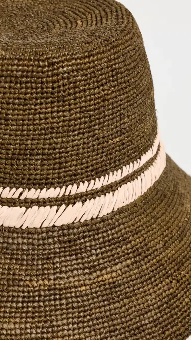 rag & bone Jade Rollable Bucket Hat Brown Natural M/L | Thumbnail 4 rag & bone Jade Rollable Bucket Hat Brown Natural M/L | Thumbnail 4