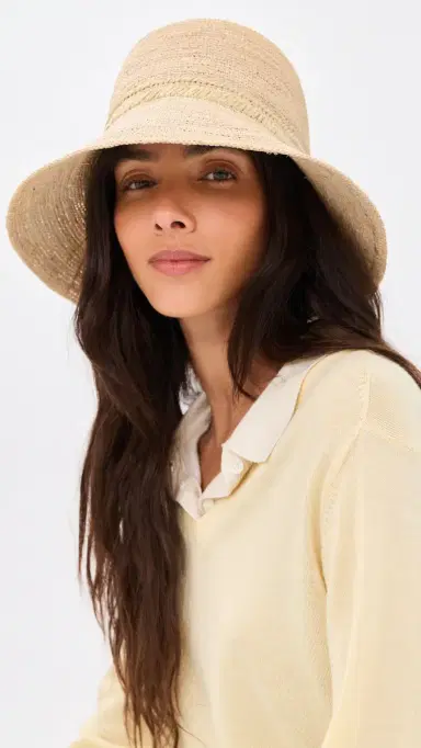 rag & bone Jade Rollable Bucket Hat Natural Sage | Thumbnail 3