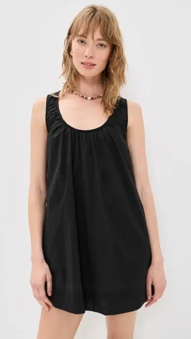 Joe's Jeans The Ana Mini Dress Black L | Thumbnail 2