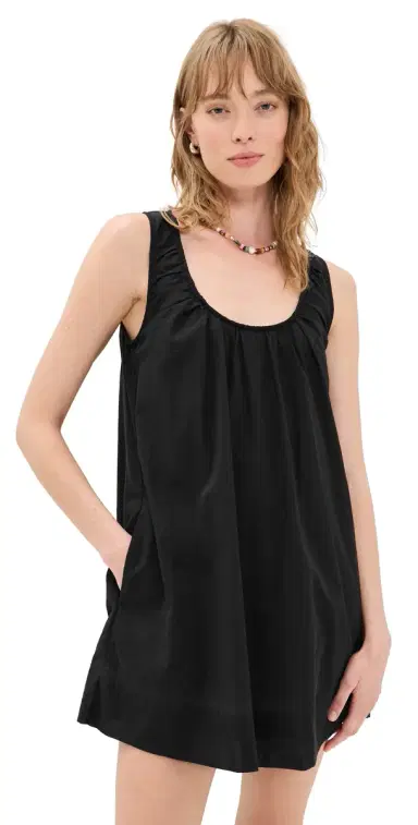 Joe's Jeans The Ana Mini Dress Black L | Thumbnail 1