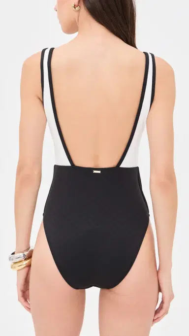 L'Agence Fine Line Mila One Piece White L | Thumbnail 3