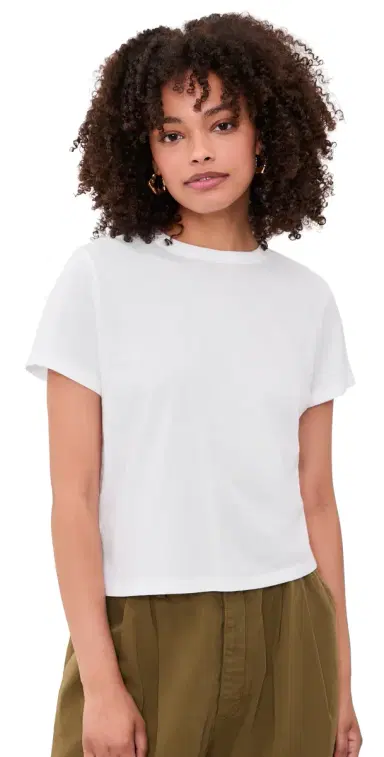 PAIGE Rhodes Tee White M | Thumbnail 1 PAIGE Rhodes Tee White M | Thumbnail 1