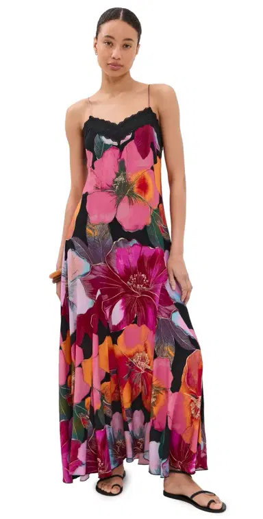 Free People Bloomspell Maxi Dress Desert Rose Combo | Thumbnail 1 Free People Bloomspell Maxi Dress Desert Rose Combo | Thumbnail 1